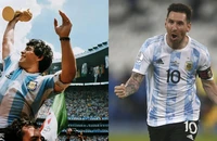 'Messi vô địch World Cup 2022 vẫn không thể sánh ngang Maradona'