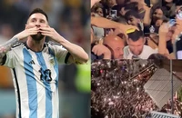 Messi bị bao vây tại một nhà hàng và đại tiệc của Argentina