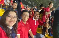 Ân tình cổ động viên ở Campuchia với tuyển U-22 Việt Nam