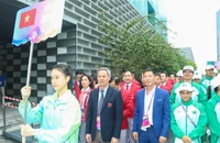 Thể thao Việt Nam nhập làng ASIAD và Lễ thượng cờ