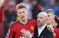 Ten Hag 'nổ' tưng bừng sau cú ngược dòng phút bù giờ của MU