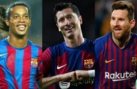 Lewandowski qua mặt Messi và Ronaldinho