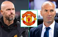 Zidane phù hợp để thay thế Ten Hag dẫn dắt Man United