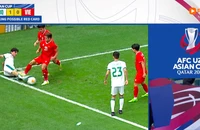 U-23 Việt Nam dừng cuộc chơi vì phạt đền và thẻ đỏ