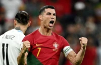 Sao Ireland háo hức... chụp hình với Ronaldo