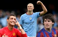 Haaland không thua gì Messi và Ronaldo