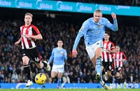 Haaland săn bàn thắng thứ 100 cho CLB Man City