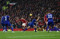 Lý do ngôi sao CLB Man United không ăn mừng siêu phẩm vào lưới Leicester 