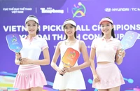 Hoa hậu, Á hậu và những bóng hồng trên sàn đấu Pickleball tranh giải hơn 1 tỉ đồng
