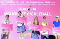 Thể thao cao thượng và nhan sắc lên ngôi ở giải Pickleball Việt Nam