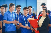 U-22 Việt Nam tập buổi đầu tiên trên đất Thái Lan