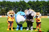 Festival U-14 quốc tế tại Gia Lai nóng rực với dàn mascot cực dễ thương