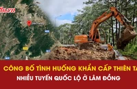 tình huống khẩn cấp thiên tai, đèo Prenn, sạt lở,