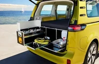 Độc đáo chiếc ô tô điện của ID Volkswagen như một ngôi nhà di động