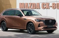 Mazda CX-80 mới dưới dạng SUV với động cơ Diesel và ‘lai’