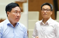 Trình miễn nhiệm hai Phó Thủ tướng Phạm Bình Minh và Vũ Đức Đam