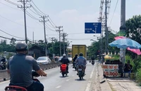 Phân luồng giao thông trên đường Phan Văn Hớn