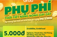 Grab tung phụ phí 'thời tiết nắng nóng gay gắt' cho tài xế