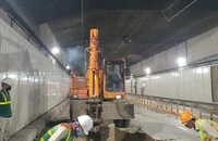 Hạn chế các phương tiện đi qua hầm sông Sài Gòn để sửa chữa