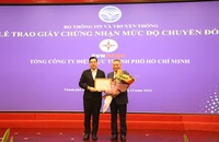 EVNHCMC: Doanh nghiệp đầu tiên nhận chứng chỉ doanh nghiệp số