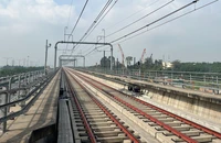 Công trường metro số 1 tất bật thi công ngày cận tết