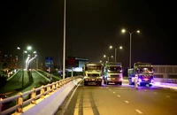 Đã thử tải cầu Nguyễn Hữu Cảnh, sẽ thông xe trong thời gian tới