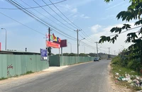 Tổ chức rào chắn để chuẩn bị thi công nút giao thông An Phú