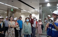 Du khách sắp được đi 'du lịch' metro số 1