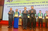 123 cá nhân điện được vinh danh là kỹ sư chuyên nghiệp ASEAN