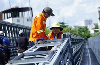 TP.HCM: Khẩn trương khắc phục sự cố cầu sắt An Phú Đông 