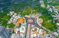 Dự án đường Lương Định Của ngưng thi công vì thiếu mặt bằng