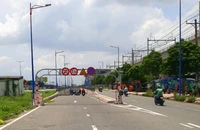 Hầm chui Bến xe Miền Đông mới đã được lưu thông trở lại