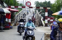 Cầu Rạch Đỉa ở TP.HCM trước ngày khởi công