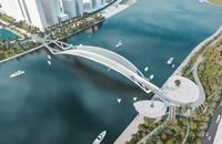Năm 2025 sẽ làm cầu đi bộ bắc qua sông Sài Gòn