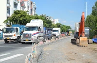 Tăng tốc thi công đường Đồng Văn Cống để về đích trước tết Nguyên đán