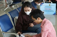 Bến xe Miền Đông mới hỗ trợ 43 sinh viên có hoàn cảnh khó khăn về quê ăn Tết