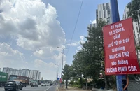 Điều chỉnh giao thông đường Mai Chí Thọ, lưu thông khu vực An Phú cần lưu ý
