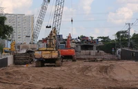 Sắp thông xe cầu Nam Lý ở thành phố Thủ Đức
