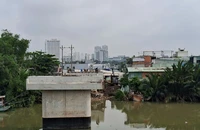 Cầu Rạch Đỉa, huyện Nhà Bè sẽ hoàn thành vào tháng 12-2024