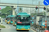 Chính thức khai trương 17 tuyến xe buýt điện, miễn phí trong 1 tháng