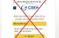 Xuất hiện thêm trang web giả mạo ngành điện, EVNSPC thông báo khẩn
