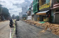 Đường Chu Văn An ở TP.HCM dần lộ diện