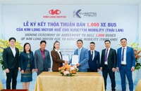 1.000 xe buýt của Kim Long sẽ 'xuất khẩu' sang thị trường Thái Lan