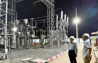 Trong 1 ngày, EVNSPC đóng điện thêm 3 công trình 110kV tại 3 tỉnh