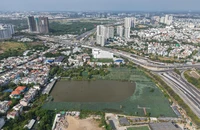 Yêu cầu sớm khắc phục vụ sụp lún mặt đường khi làm tuyến metro số 2