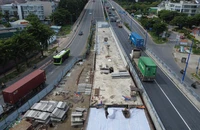 Lý do 2 nhánh cầu vượt nút giao An Phú chưa thể thông xe trong tháng 6