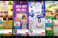 Người ảo livestream đã giúp nhiều mặt hàng như thực phẩm, thời trang, đồ gia dụng... của tiểu thương chợ Bến Thành đến với người tiêu dùng.