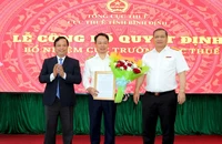 Cục Thuế tỉnh Bình Định có tân cục trưởng