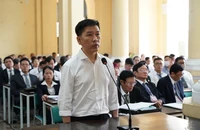 Võ Tấn Hoàng Văn khai Đỗ Thị Nhàn đưa mật khẩu nhà để mang thùng xốp đựng tiền vào
