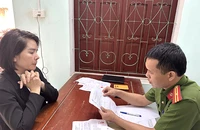 1 phụ nữ cầm đầu đường dây tín dụng đen bị bắt giữ